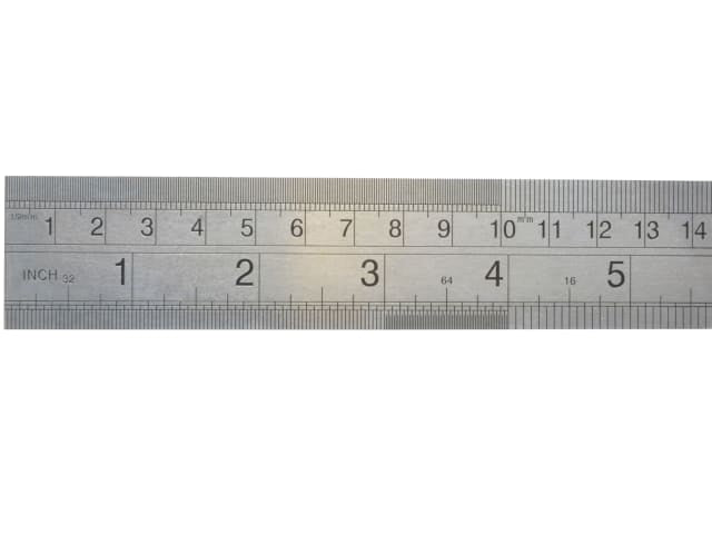 F124ME Steel Rule 600mm / 24in