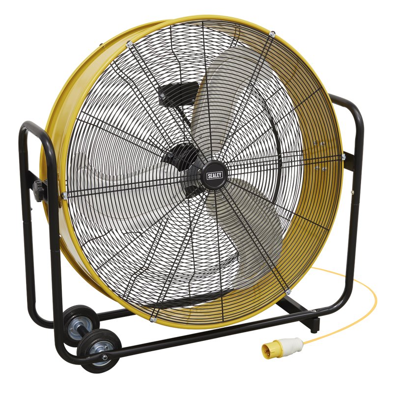 Industrial High Velocity Drum Fan 30" 110V