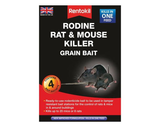 Rodine Rat & Mouse Killer Grain Bait