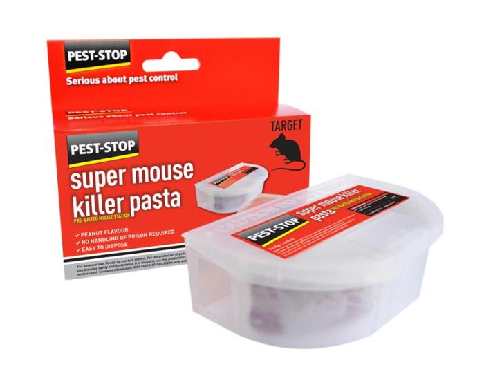 Super Mouse Killer Pasta Pre-Baited Station — Hydrofast