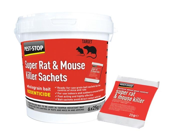 Super Rat & Mouse Killer Sachets