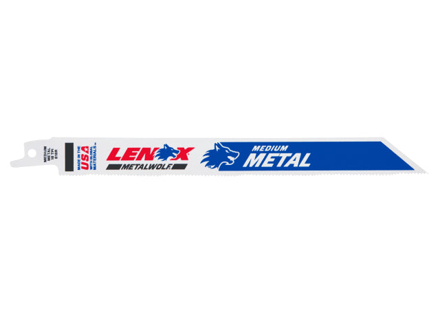 MetalWolf Wave Edge Reciprocating Saw Blade 203 x 19 x 0.9mm 18 TPI (Pack 25)