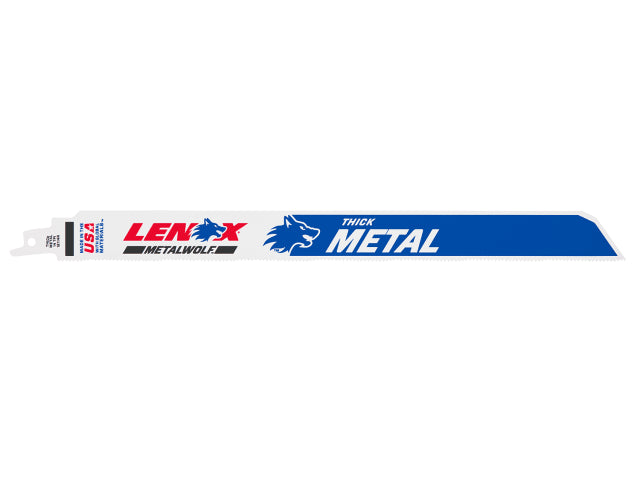 MetalWolf Wave Edge Reciprocating Saw Blade 305 x 25 x 1.07mm 14 TPI (Pack 5)