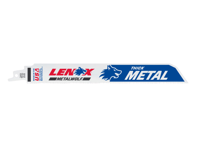 MetalWolf Wave Edge Reciprocating Saw Blade 152 x 19 x 0.9mm 14 TPI (Pack 5)