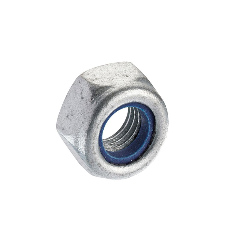 Class 10 Nylon Insert Nuts T Type DIN 985 Galv