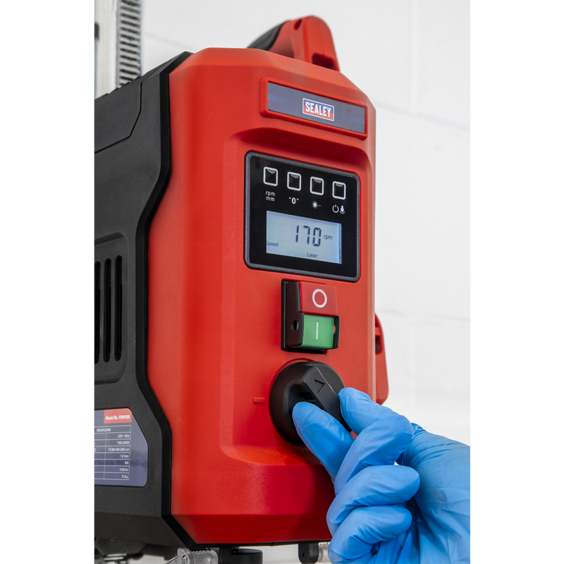 Bench Mounting Pillar Drill with Digital Display & Laser Guide 720W