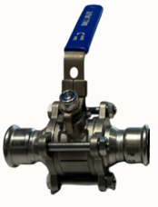 Pressfit 3-Piece Lever Ball Valves