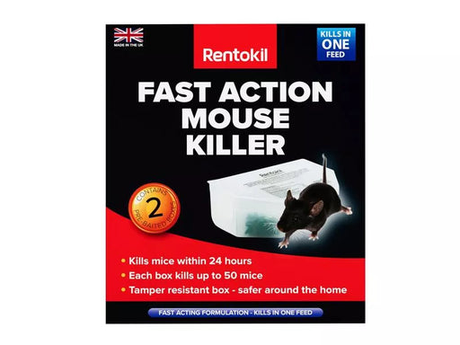 Fast Action Mouse Killer (Twin Pack)