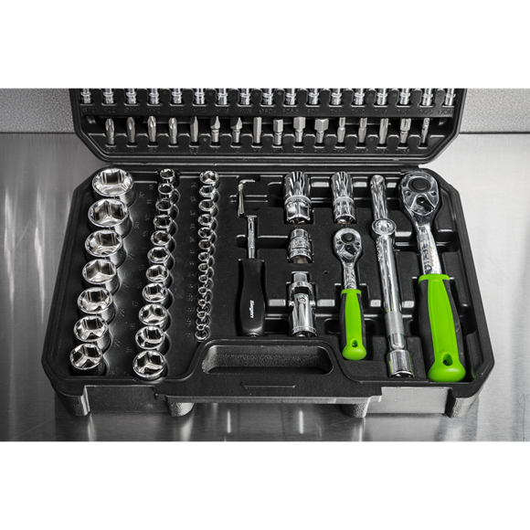 Socket Set 1/4" & 1/2"Sq Drive 94pc