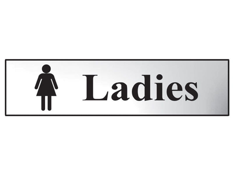 Ladies - Polished Chrome Effect 200 x 50mm
