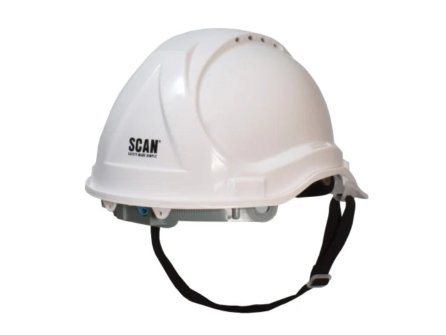 Deluxe Safety Helmet - White
