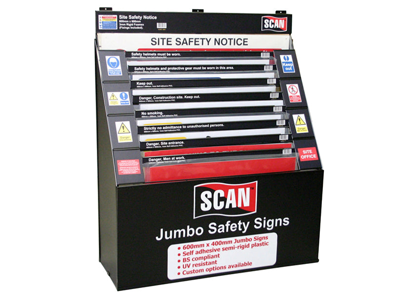 Signs Display - 36 Large Signs