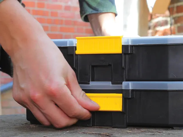 SORTMASTER Junior Stackable Organiser - Twin Pack