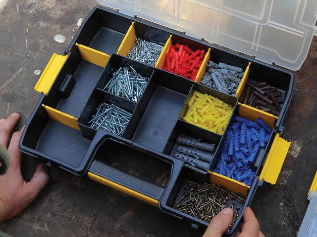 SORTMASTER Junior Stackable Organiser - Twin Pack
