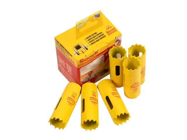 Starrett Fast Cut Bi-Metal Holesaw 20mm Bulk Pack of 6