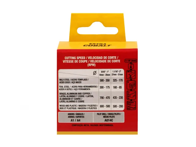 Starrett Fast Cut Bi-Metal Holesaw 20mm Bulk Pack of 6