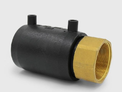 BLACK EF TRANSITION FEMALE COUPLER - BRASS - PN16 SDR 11 (24 VOLT)