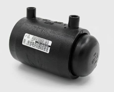 BLACK EF END CAP - PN25 SDR7.4 (24 VOLT)