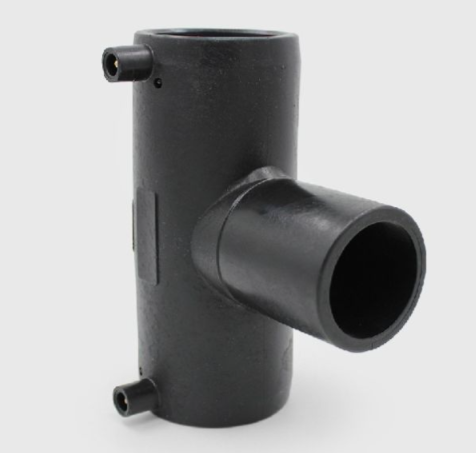 BLACK PE100 EF 90° TEE - PN16 SDR 11 (40 VOLT)