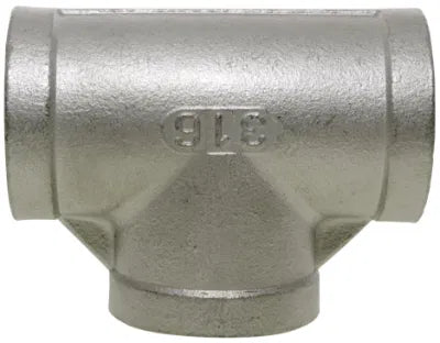 BSPP Equal Tee 150lb 316