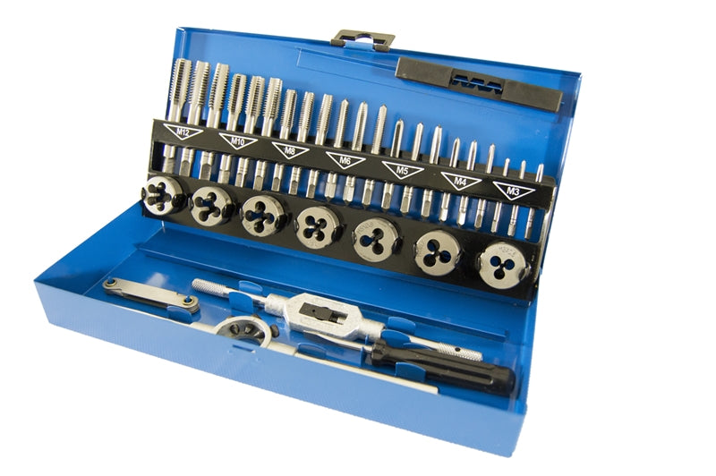 Presto - M3 - M12 METRIC TAP & DIE SET