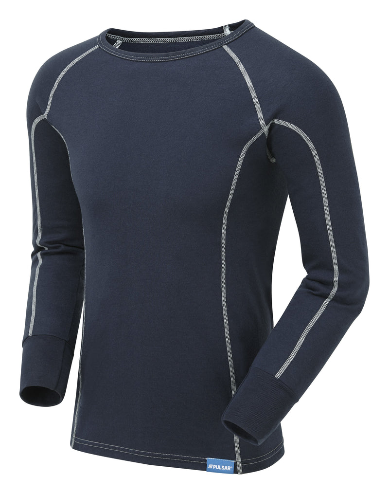 PULSAR® BLIZZARD Men's Navy Thermal Long Sleeve Top