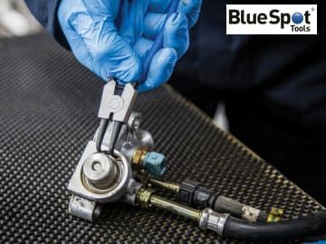 B/S8706 Circlip Pliers External Bent 90° Tip 150mm (6in)