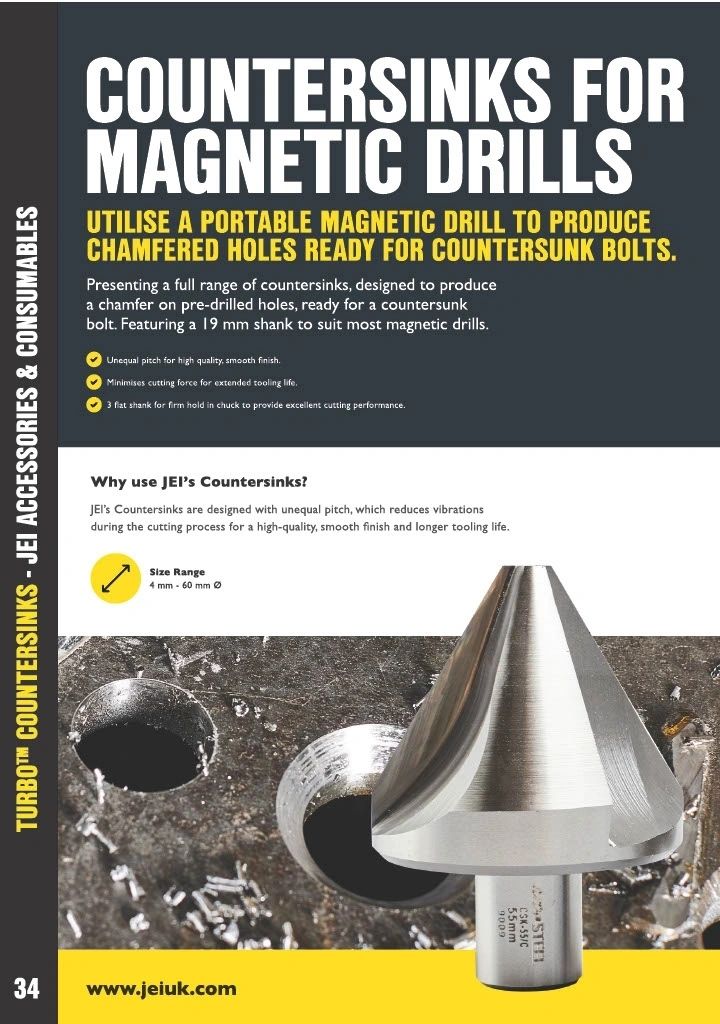 TURBO Steel Countersinks