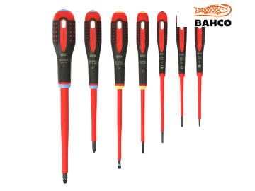 BAH9888S BE-9888S ERGO VDE Insulated Screwdriver Set, 7 Piece