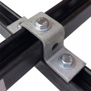 41MM TOP HAT U BRACKET HDG - Box 5
