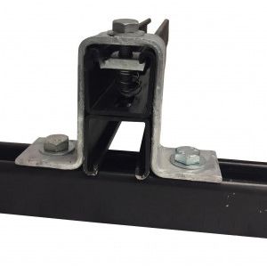 82MM TALL HEIGHT TOP HAT U BRACKET HDG - Box 5