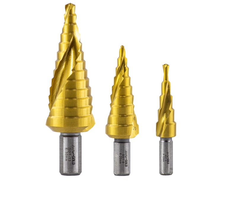 TURBO GOLD STEP DRILLS