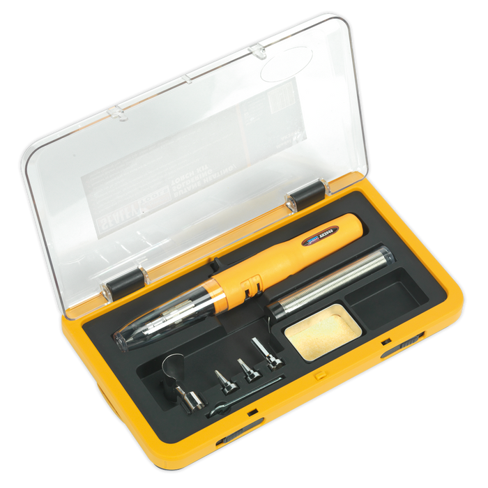 Premier Butane Heating/Soldering Torch Kit 8pc