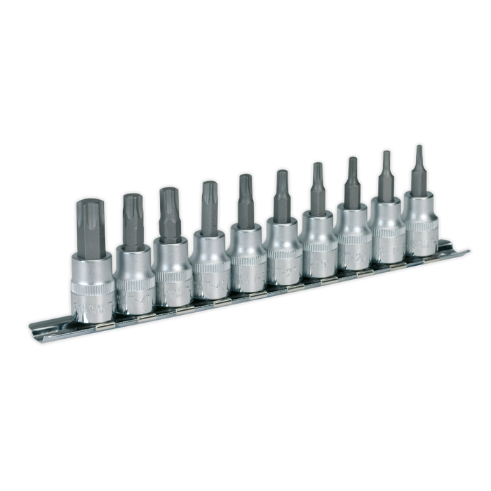 Premier TRX-Star* Socket Bit Set 3/8"Sq Drive 10pc