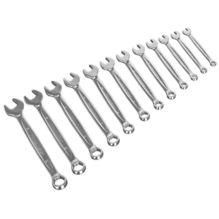 Premier Lock-On Combination Spanner Set 12pc