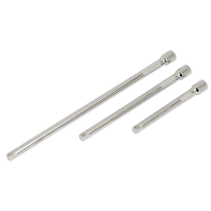 Premier Extension Bar Set 1/4"Sq Drive 3pc