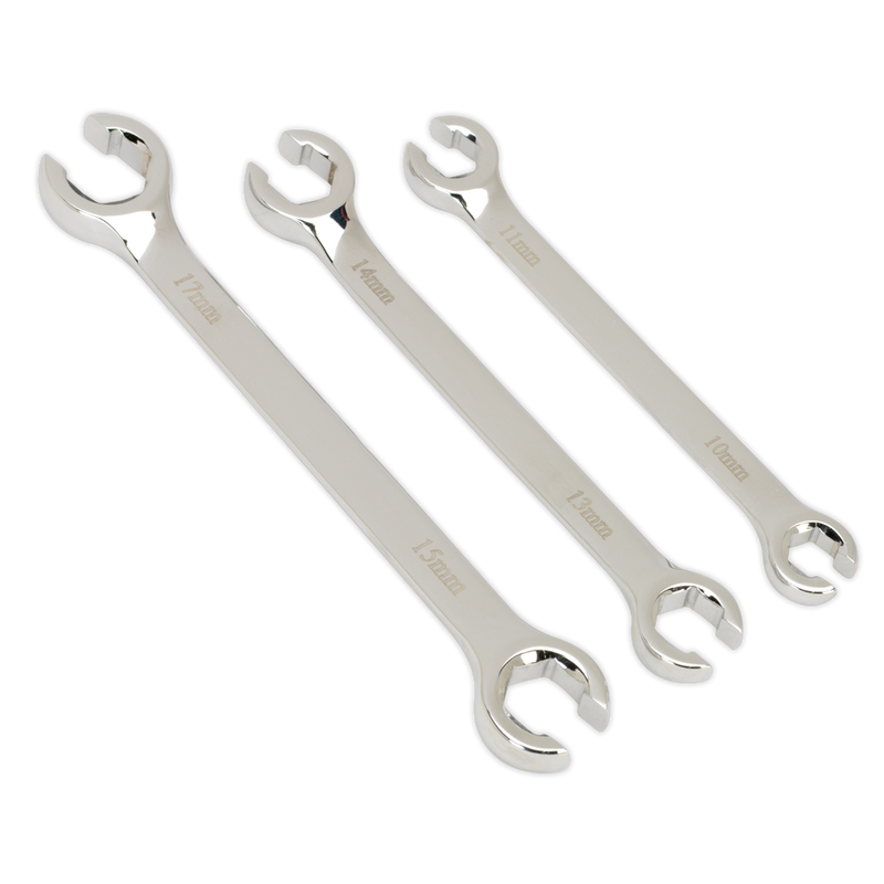 Premier Flare Nut Spanner Set 3pc