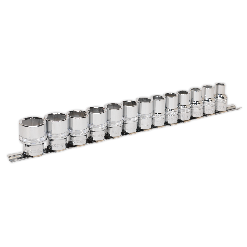 Premier Lock-On Socket Set 1/2"Sq Drive 13pc