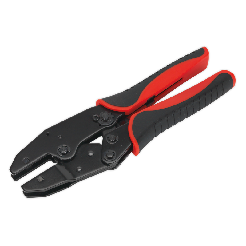Ratchet Crimping Tool without Jaws