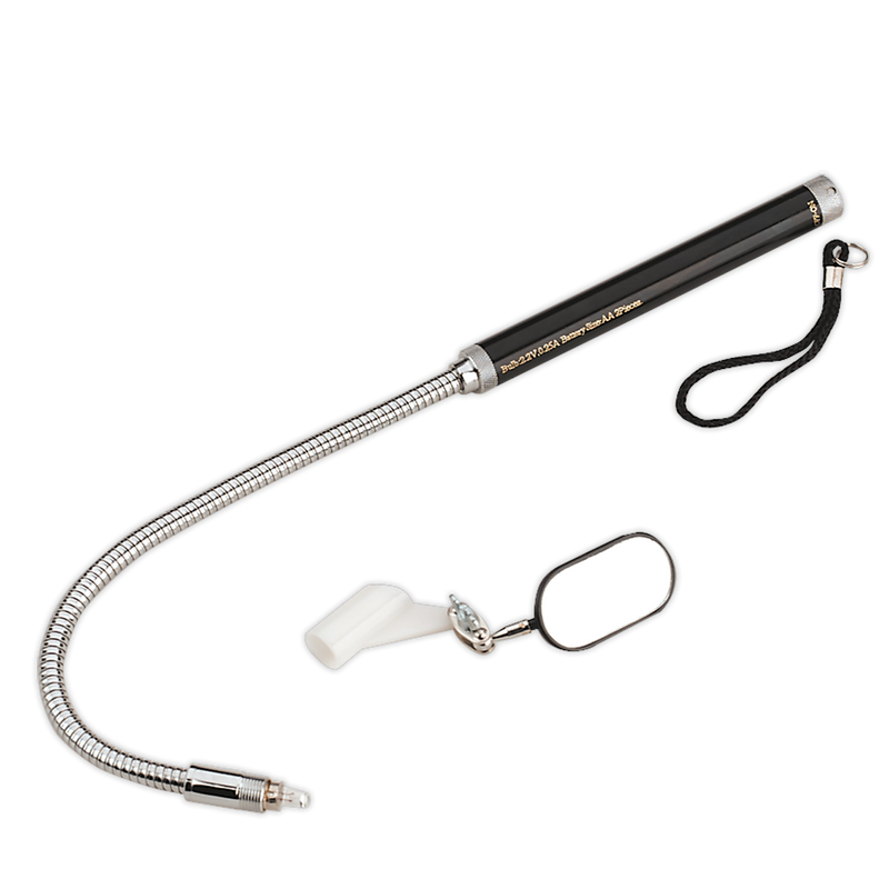 Premier Flexible Inspection Mirror with Light