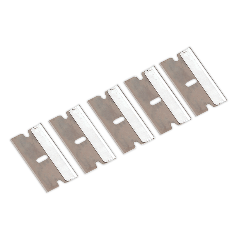 Retracting Razor Scraper with Blades
