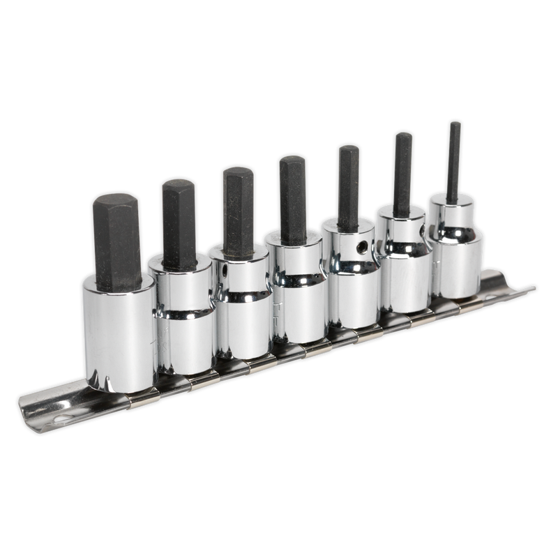 Premier Hex Socket Bit Set 3/8"Sq Drive 7pc