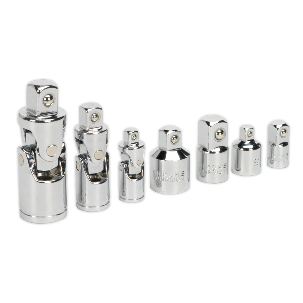 Premier Universal Joint & Socket Adaptor Set 7pc — Hydrofast