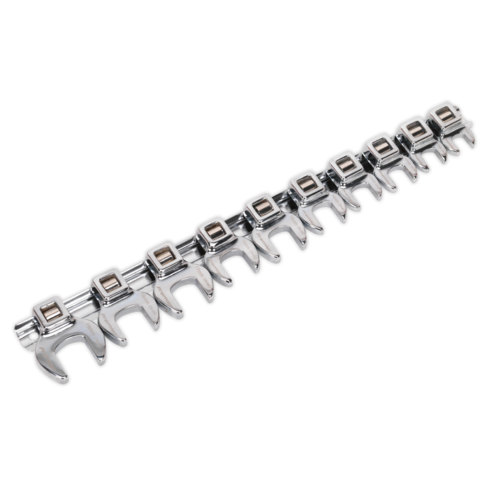 Premier Crow's Foot Open-End Spanner Set 3/8"Sq Drive 10pc