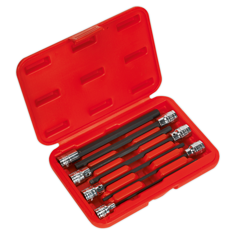 Premier Hex Socket Bit Set 3/8"Sq Drive 7pc