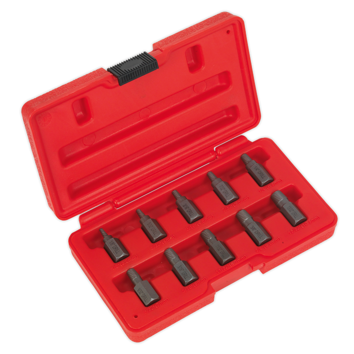 Multi-Spline Screw Extractor Set 10pc