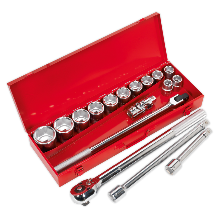 Premier Socket Set 3/4"Sq Drive 17pc