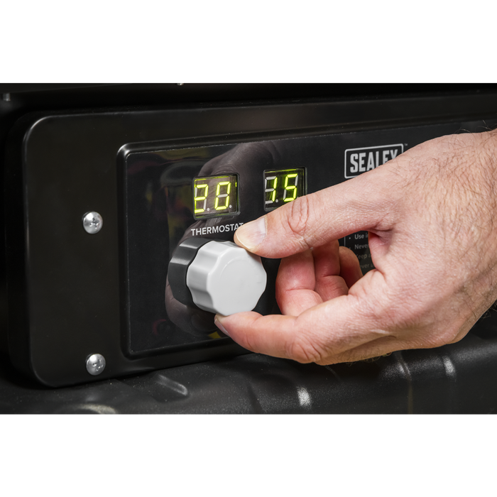 Dual Voltage Space Warmer® Kerosene/Diesel Heater with Wheels 185,000Btu/hr(55kW)