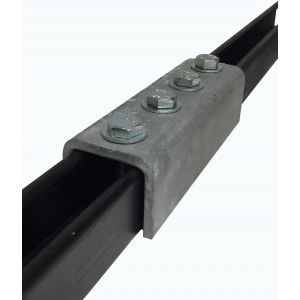 EXTERNAL COUPLER FOR 41X41MM CHANNEL (HDG)