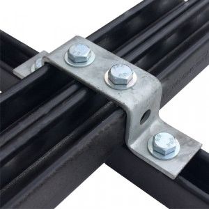 82MM TOP HAT WIDE U BRACKET HDG - Box 5